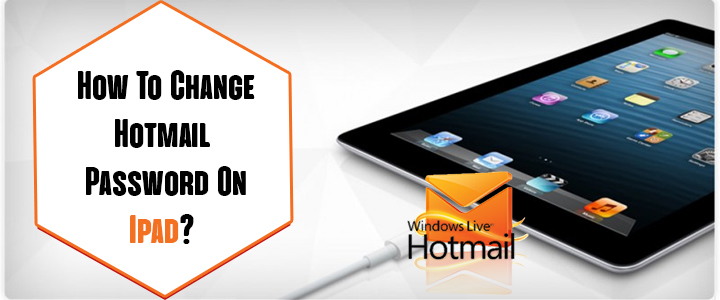 Change Hotmail Password on iPad